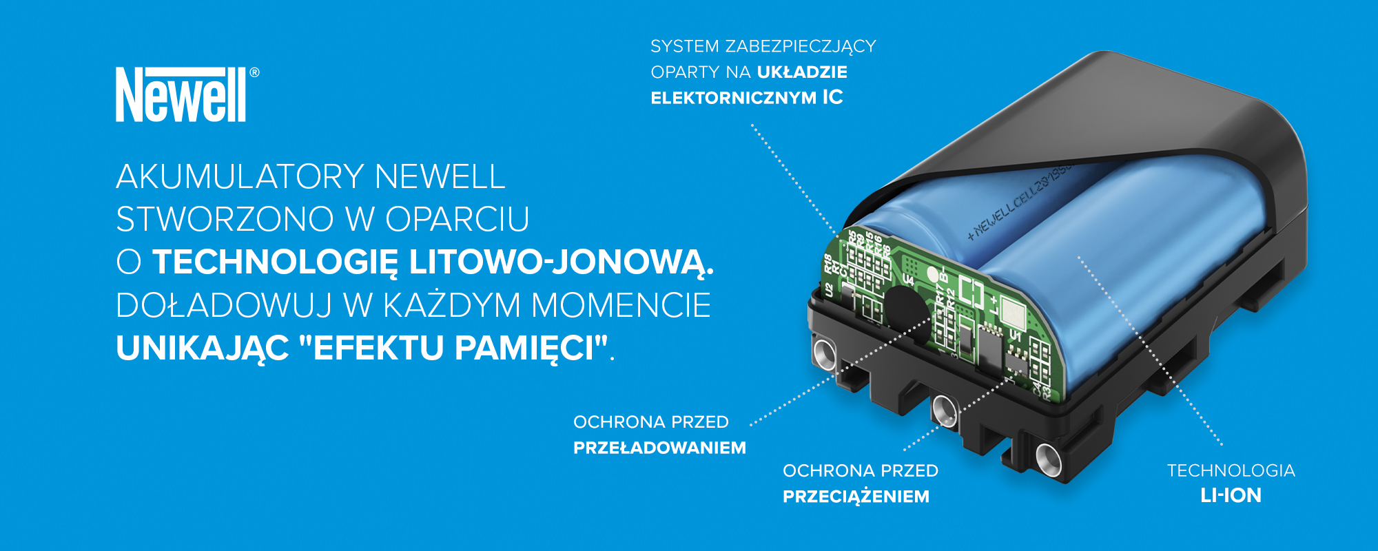 Akumulator Newell SupraCell Protect zamiennik EN-EL14a do Nikon
